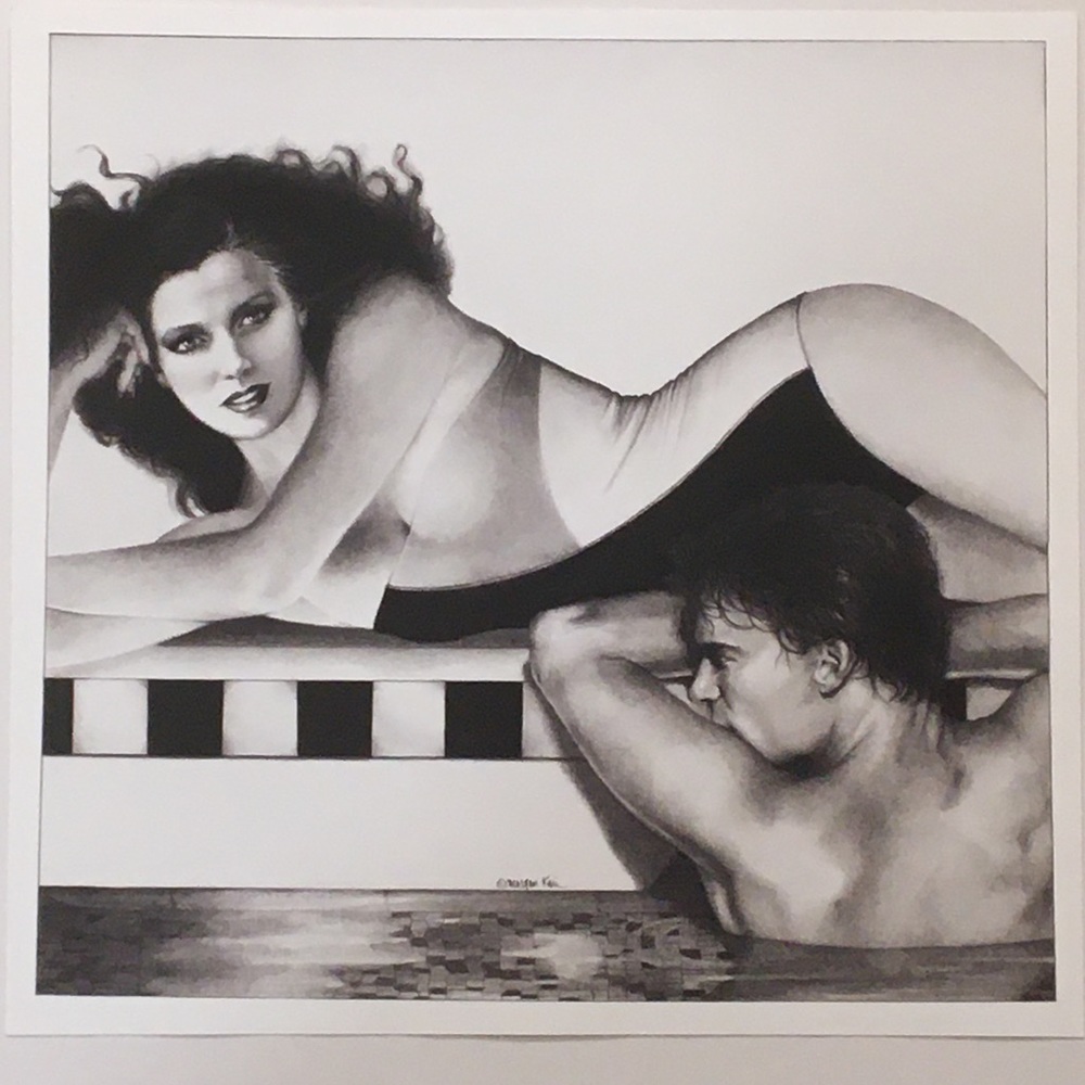 IN THE SWIM swimsuit ad Giclee print